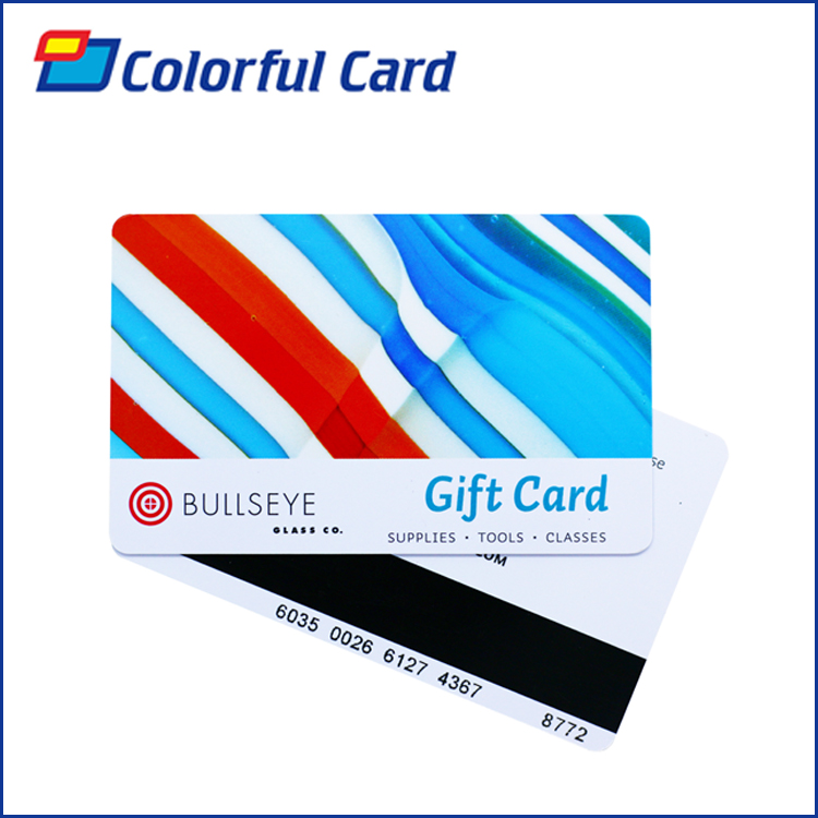 Magnetic stripe card