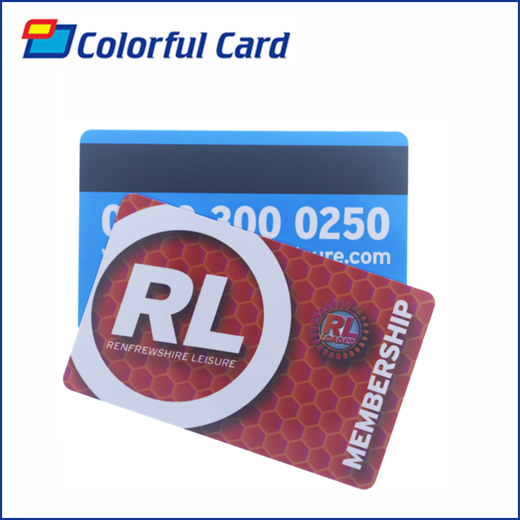 Magnetic stripe card