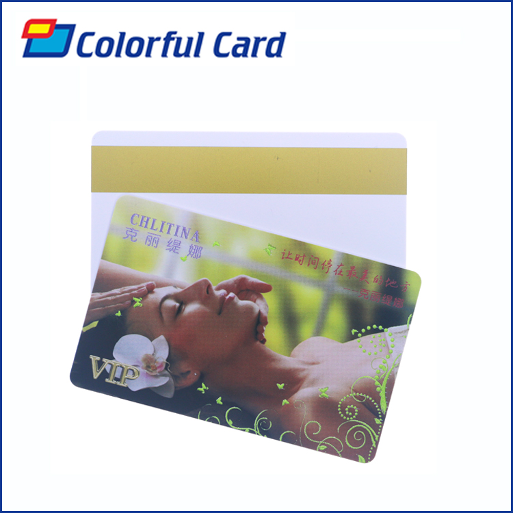 Magnetic stripe card