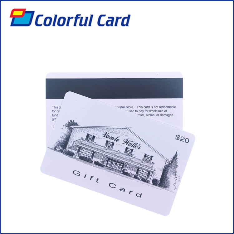 Magnetic stripe card