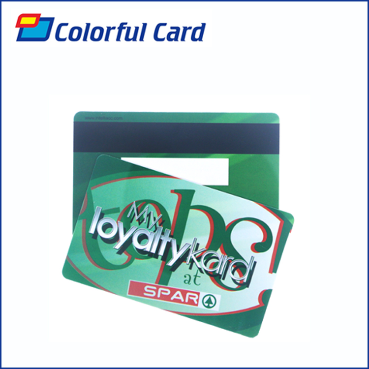 Magnetic stripe card